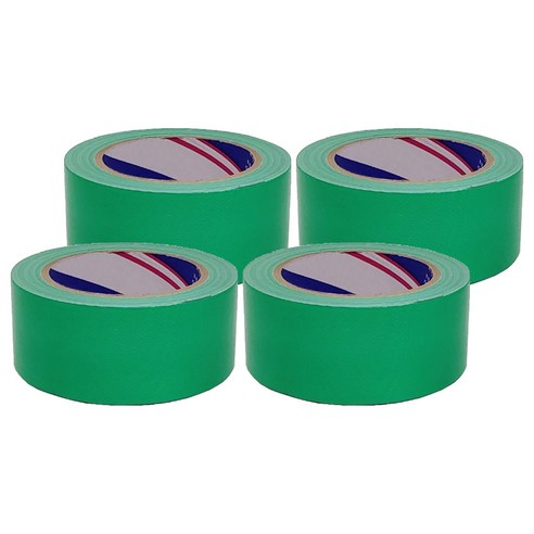 부광테이프 천면 청테이프 48mm x 23m, 청색, 4개