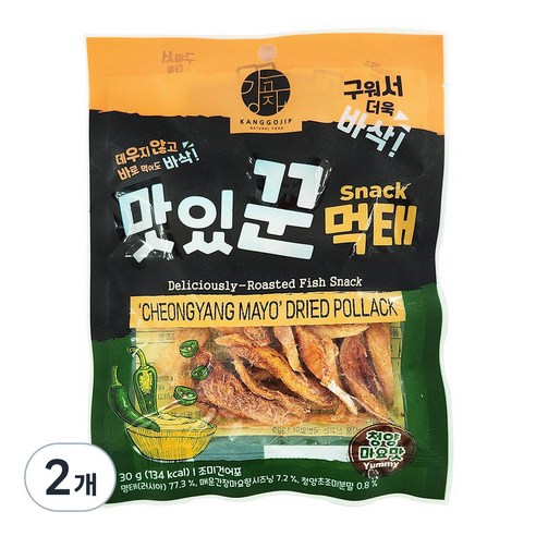 맛있꾼 먹태 청양마요맛 30g 12개, 24개