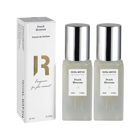 로얄워터 피치 블라썸 엑스트레 드 퍼퓸, 10ml, 2개