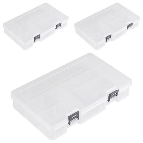 카파맥스 클리어 멀티박스 소 1단, 화이트, 3개