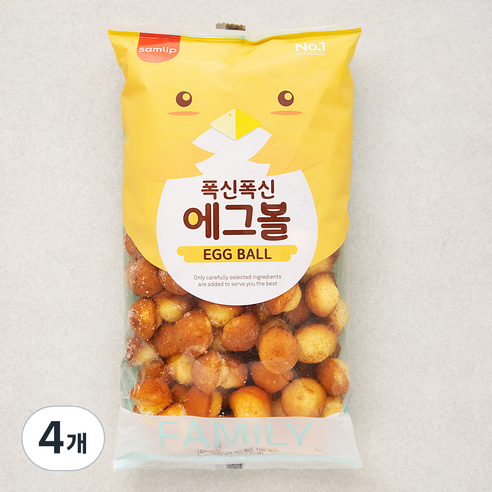 삼립 에그볼 파티, 4개, 400g