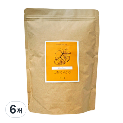 에코빌리티 무수구연산, 1.2kg, 6개