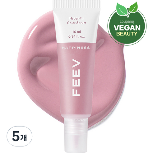 피브 하이퍼 핏 컬러 세럼 미니 10ml, 해피니스, 5개