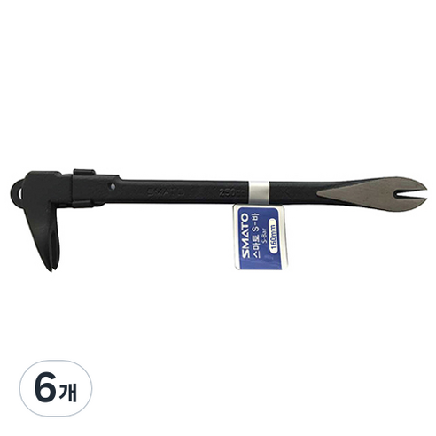 스마토 S 바 160mm 112-3104, 6개, S-바 160 (112-3104)