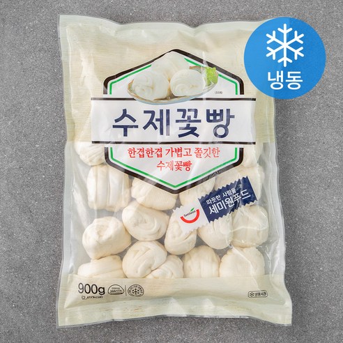 세미원 수제꽃빵 (냉동) 30g, 30개