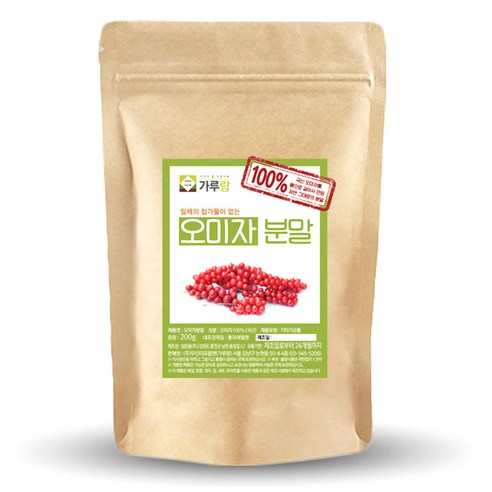 100%韓国産 五味子パウダー 200g 五味子粉, 200克, 1個- | 酷澎