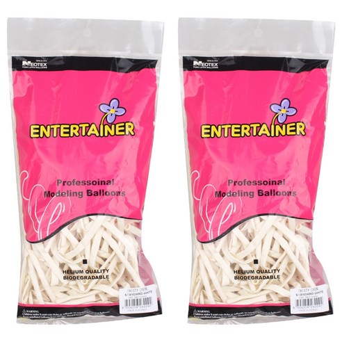 네오룬스 260N 요술풍선 100p, 스탠다드화이트, 2개