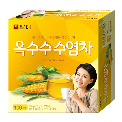 담터 옥수수 수염차, 1.5g, 100개입