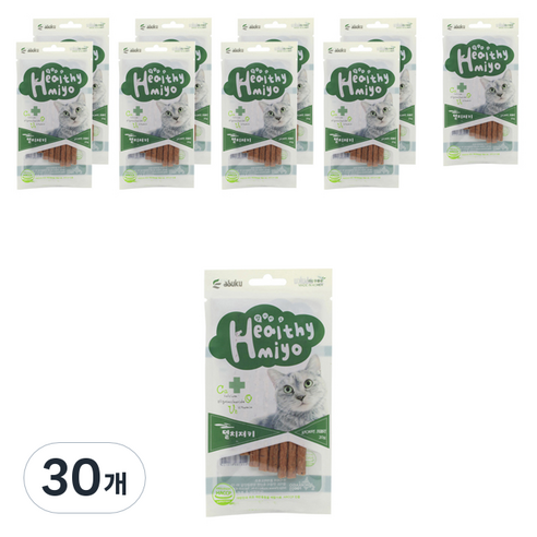 아스쿠 헬시묘 져키 20g, 멸치, 30개