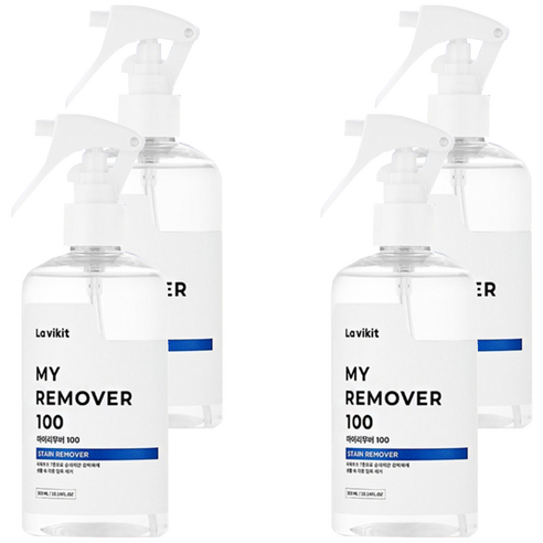 라비킷 마이리무버 100 저자극 얼룩제거제, 300ml, 4개