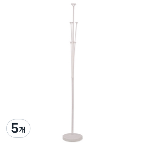 파티짱 풍선 스탠드 140cm, 반투명, 5개