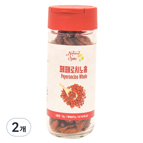 내츄럴스파이스 페페로치노 홀, 18g, 2개
