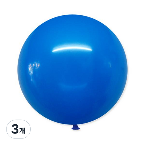 [와우파티] 와우벌룬, 기본블루, 3개