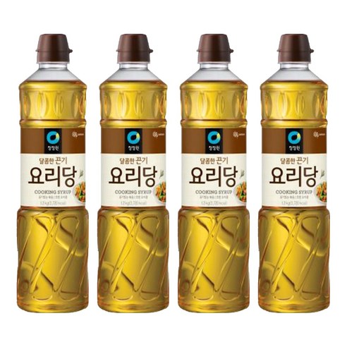 청정원 달콤한 끈기 요리당, 4개, 1.2kg