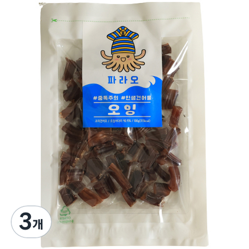 파라오 오잉, 100g, 3개