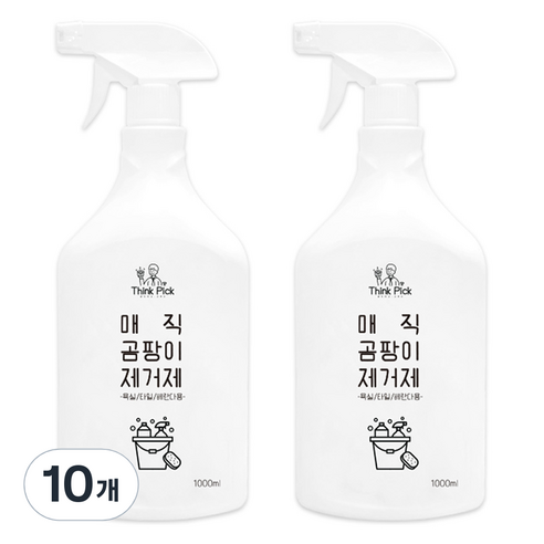 띵크픽 매직 곰팡이 제거제, 10개, 1L