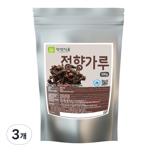 장명식품 정향가루, 300g, 3개