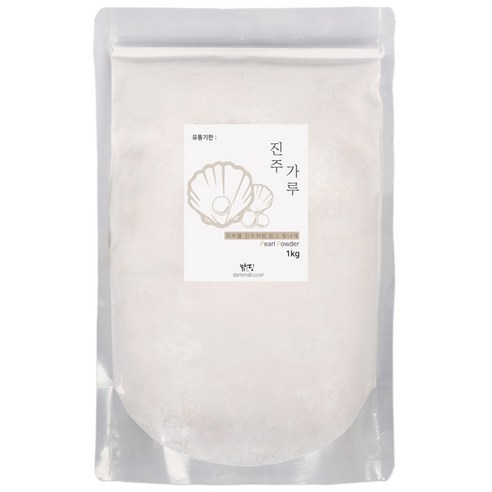 맑을담 진주분말 팩 1kg, 1개입, 1개
