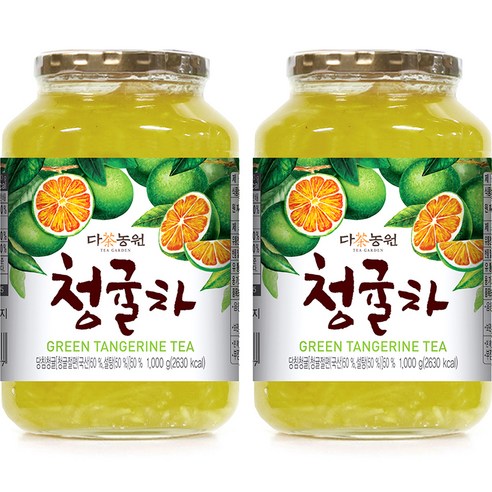 다농원 청귤차, 1kg, 1개입, 2개