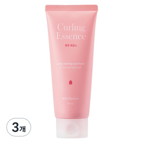 밀크바오밥 헤어 컬링 에센스, 150ml, 3개