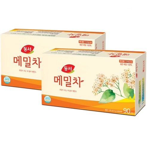 동서 메밀차 티백, 1.5g, 180개