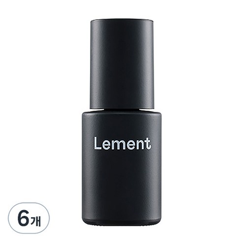 르멘트 하이 글로시 클리어 탑코트, 투명, 14ml, 6개