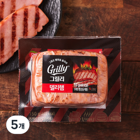 동원 그릴리 델리햄, 150g, 5개