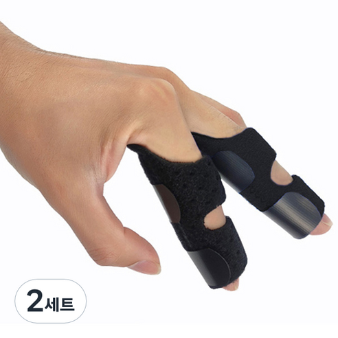 메디칼코어 고정 손가락보호대 기본형 + 통풍형, 2세트