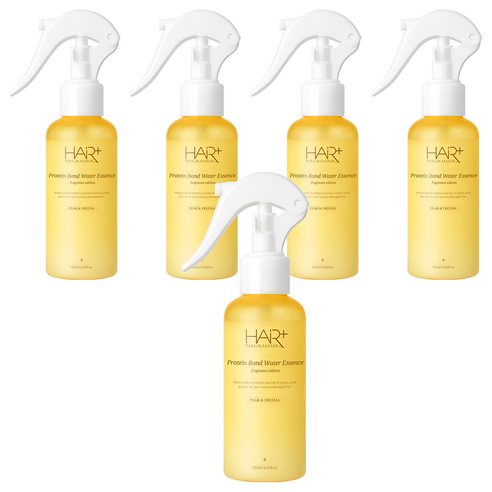 헤어플러스 단백질 본드 워터 에센스 페어 앤 프리지아, 120ml, 5개