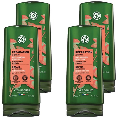 이브로쉐 호호바 리페어 컨디셔너, 200ml, 4개