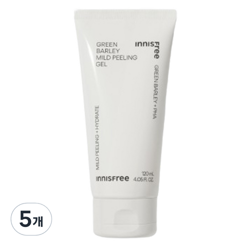 이니스프리 청보리 마일드 필링젤, 120ml, 5개