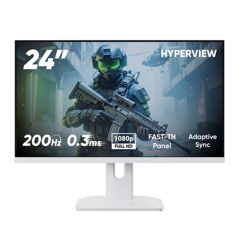 앱코 FHD 하이퍼뷰 퀀텀닷 FAST TN HDR 무결점 모니터