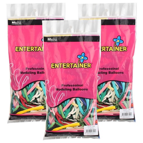 네오룬스 260N 요술풍선 100p, 스탠다드혼합, 3개