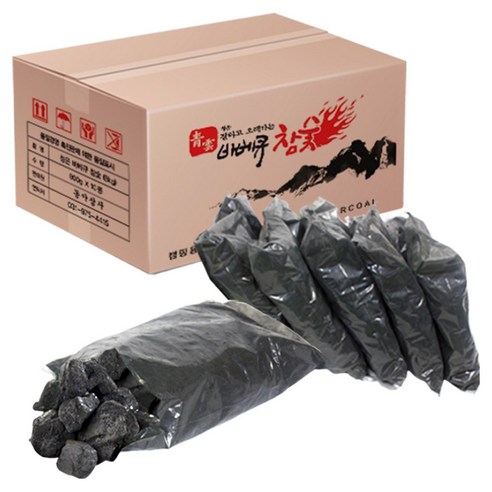 데이브렉 바베큐참숯, 800g, 5개 - 가스/연료 | 쿠팡