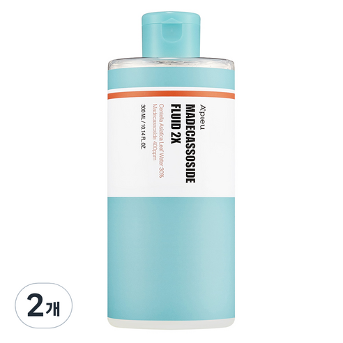 어퓨 마데카소사이드 플루이드 2X 토너, 2개, 300ml