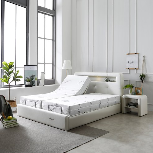 세진침대 데일리 LED 모션베드 방문설치 리뷰 트윈침대모션베드