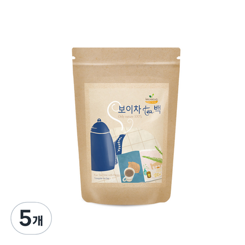 해피테라스 운남성 보이차, 50개, 1g, 50개입, 5개