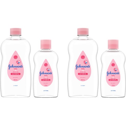 존슨즈베이비 베이비 오일 500ml + 200ml, 700ml, 2세트