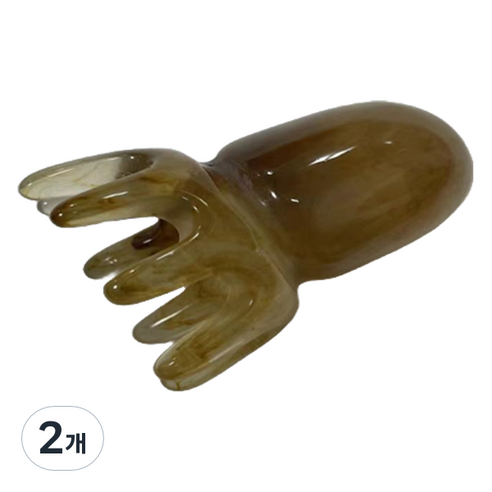 도이뮤 헤어 괄사 마사지기 01, 2개