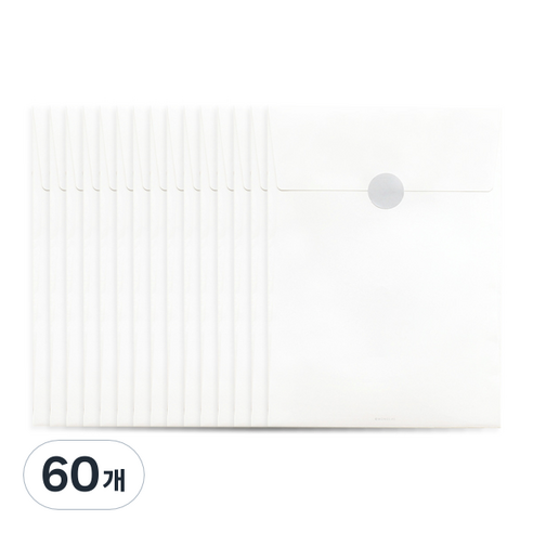 모노라이크 기프트 봉투 L, 화이트, 60개