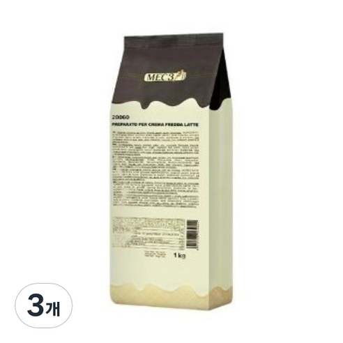 엠이씨3 폼 파우더, 1kg, 3개, 1개입
