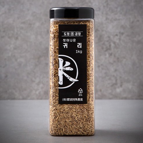 도정공장 씻어나온 귀리, 1kg, 2통