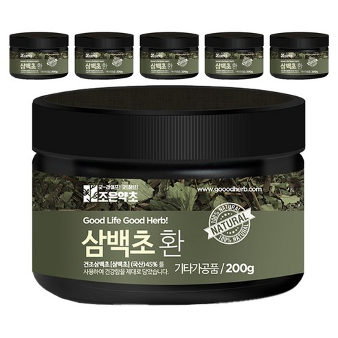 조은약초 프리미엄 삼백초환, 6개, 200g