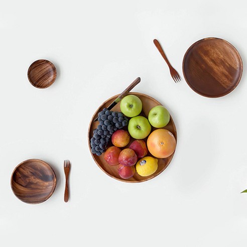 자연의 숨결을 담은 식탁, 니코트 우드 플레이트