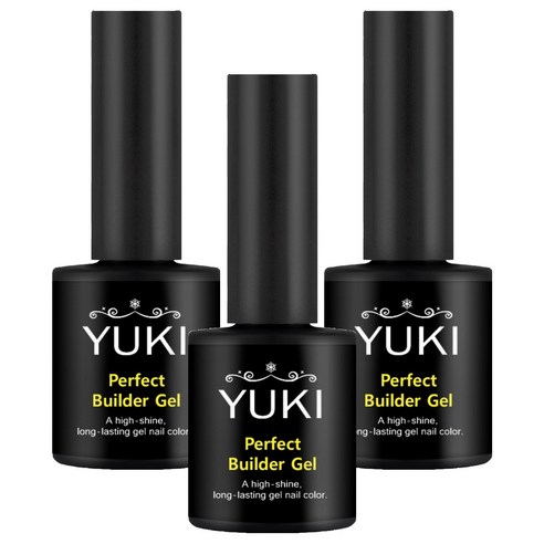 유키 퍼펙트 빌더젤, 3개, 10g