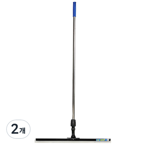 월드크린 메가쓱싹 스퀴지 실리콘 밀대 60cm, 2개