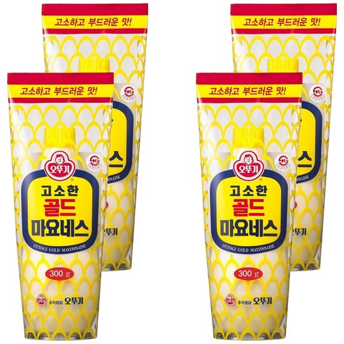 오뚜기 골드 마요네즈, 300g, 4개