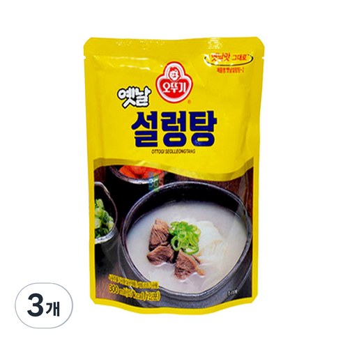 오뚜기옛날 설렁탕, 300g, 3개