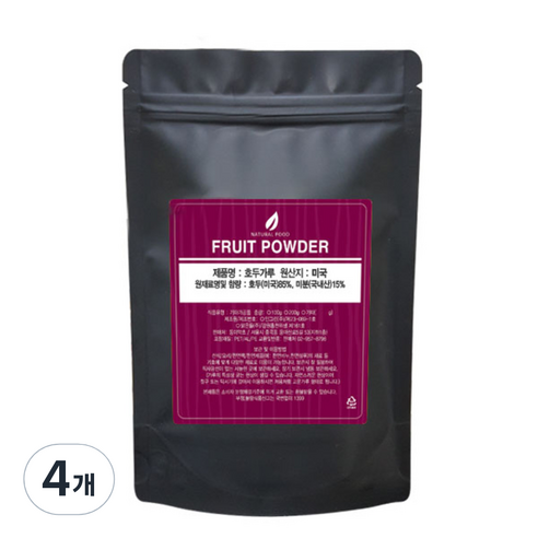 동이약초 호두가루 미국산, 100g, 4개