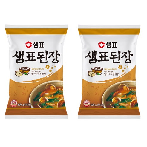 샘표 된장/일본식 500g, 2개